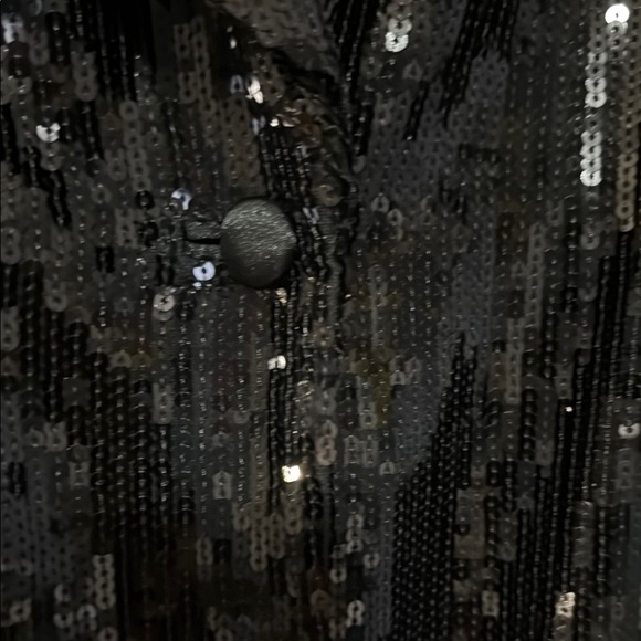 INC International Concepts Black Sequin Skirt Suit NEW - Picture 4 of 7